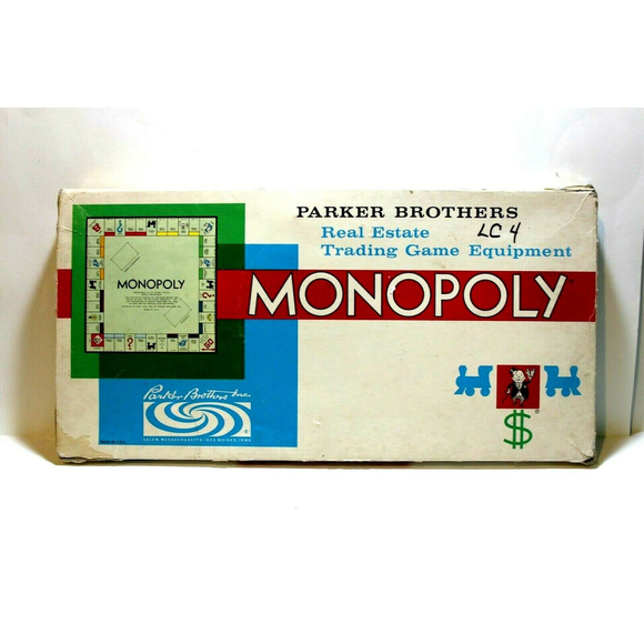 Original Hasbro Monopoly Classic Edition Family Traditional Replacement & Parts - Picture 1 of 4